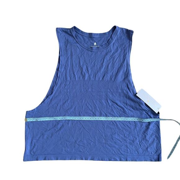 Spiritual Gangster Logo Active Flow Top Size M/L in purple NWT - Picture 6 of 7